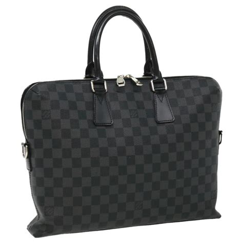 lv n48224|LOUIS VUITTON N48224 Damier Graphite PDJ Porte Document .